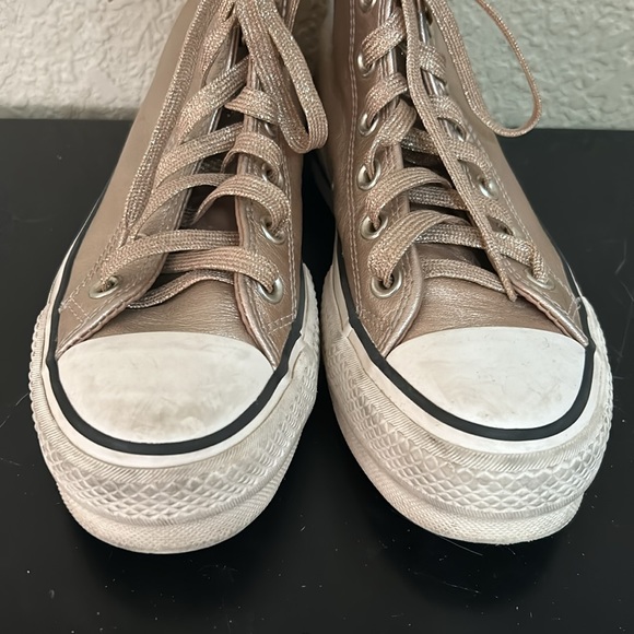 Pink Glitter Converse size 6 - Picture 6 of 6